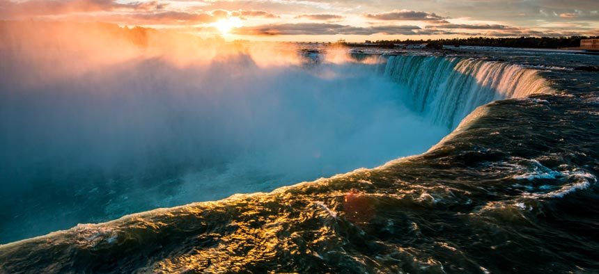 Waterfall in Canada